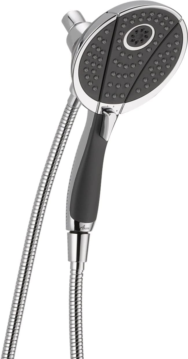Delta Faucet 4-Spray In2ition Dual Shower Head with Handheld Spray, Chrome Shower Head with Hose, Handheld Shower Heads, Showerheads Handheld Showers, Detachable Shower Head, Chrome 58467 Delta Faucet 4-Spray In2ition Dual Shower Head with Handheld Spray, Chrome Shower Head with Hose, Handheld Shower Heads, Showerheads Handheld Showers, Detachable Shower Head, Chrome 58467
