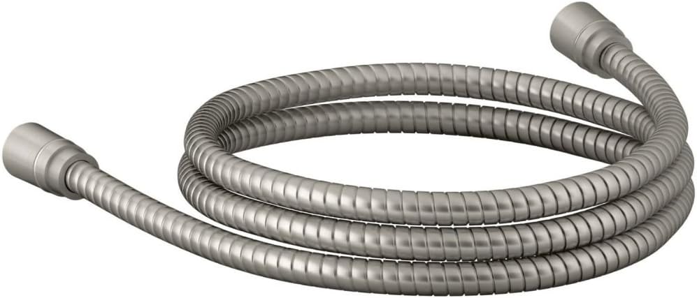 KOHLER K-45982-CP Awaken 60-Inch Ribbon Hose, Use with Handshower, Swivel Base, Durable Flexible Polymer Blend, Polished Chrome, One Size KOHLER K-45982-CP Awaken 60-Inch Ribbon Hose, Use with Handshower, Swivel Base, Durable Flexible Polymer Blend, Polished Chrome, One Size