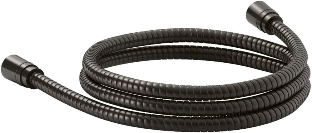 KOHLER K-45982-CP Awaken 60-Inch Ribbon Hose, Use with Handshower, Swivel Base, Durable Flexible Polymer Blend, Polished Chrome, One Size KOHLER K-45982-CP Awaken 60-Inch Ribbon Hose, Use with Handshower, Swivel Base, Durable Flexible Polymer Blend, Polished Chrome, One Size