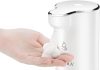 Secura Foaming Soap Dispenser, 10oz/300ml Touchless Automatic Soap Dispenser with Adjustable Volume Control, Rechargeable Hands Free Soap Dispenser for Kitchen, Bathroom (White)