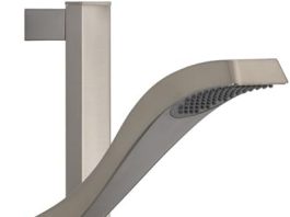Delta Faucet Dryden Single-Spray Touch-Clean Wall-Mount Slide Bar Hand Held Shower with Hose, Polished Nickel 57051-PN